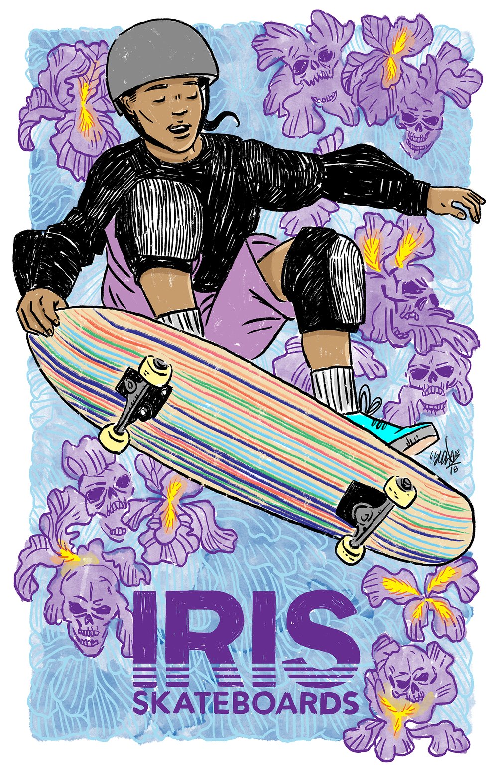 Iris Skateboard